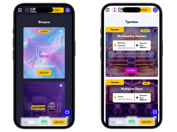 Cat Casino турниры Wednesday Secrets и Multiplier Race